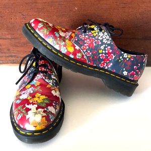 Floral 1461 Oxford Doc Martens